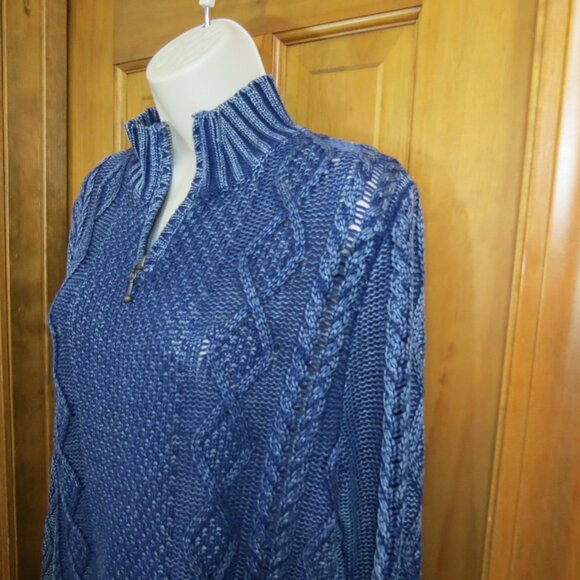 Foxcroft Black & Silver Polka Dot Cardigan Sweater Large Perfect staple for your - Picture 3 of 9